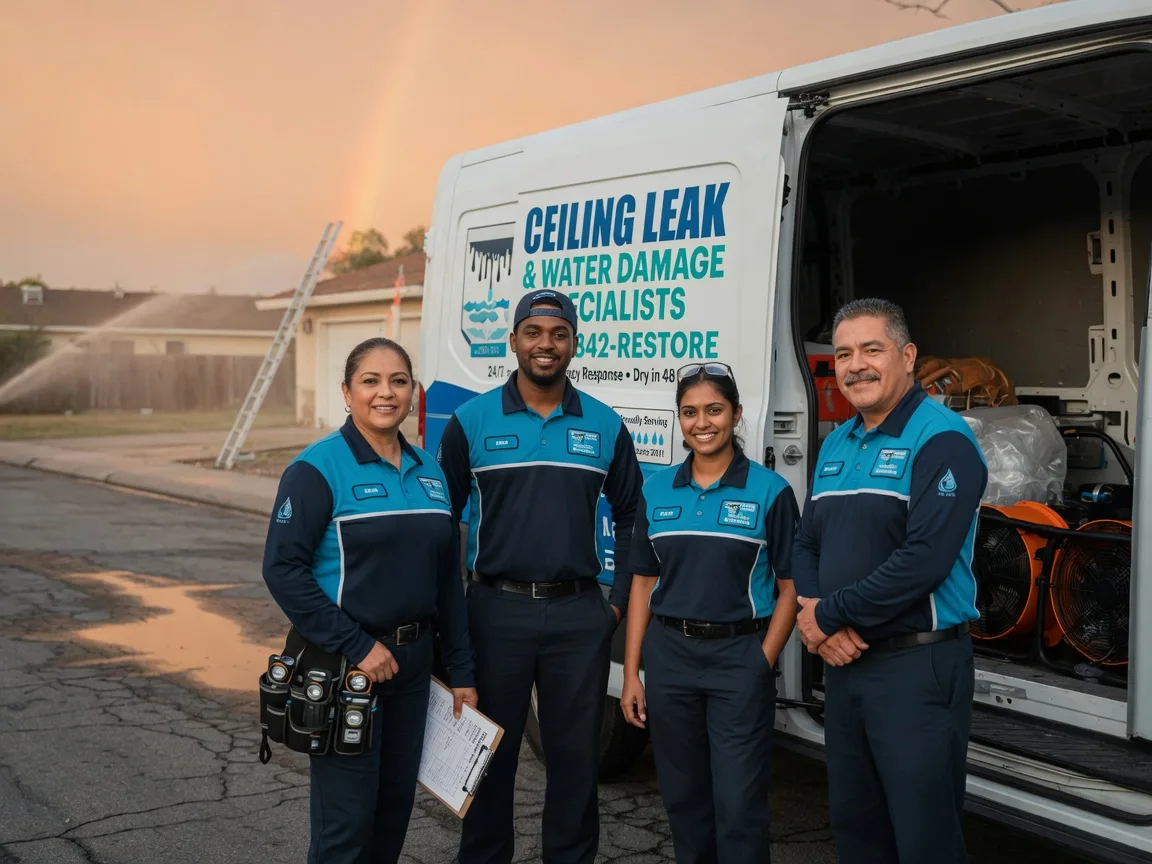 Ceiling Leak Cleanup company in Sweet Valley, PA